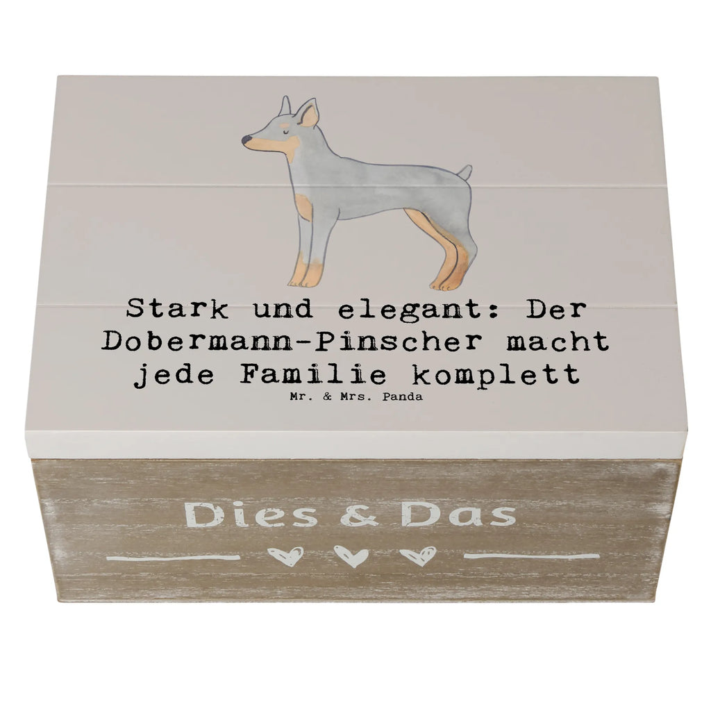 Holzkiste Dobermann Pinscher Aufbewahrungsbox, Dekokiste, Geschenkdose, Geschenkbox, Erinnerungsbox, Kiste, Erinnerungskiste, Holzkiste, Schatzkiste, XXL, Schatulle, Truhe, Hund, Hunderasse, Rassehund, Hundebesitzer, Geschenk, Tierfreund, Schenken, Welpe