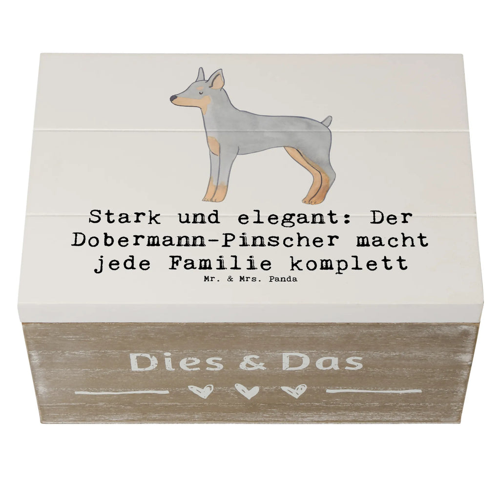 Holzkiste Dobermann Pinscher Aufbewahrungsbox, Dekokiste, Geschenkdose, Geschenkbox, Erinnerungsbox, Kiste, Erinnerungskiste, Holzkiste, Schatzkiste, XXL, Schatulle, Truhe, Hund, Hunderasse, Rassehund, Hundebesitzer, Geschenk, Tierfreund, Schenken, Welpe