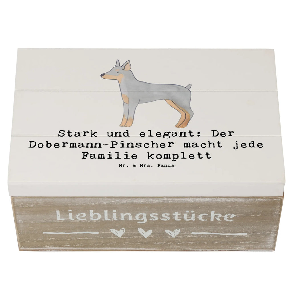 Holzkiste Dobermann Pinscher Aufbewahrungsbox, Dekokiste, Geschenkdose, Geschenkbox, Erinnerungsbox, Kiste, Erinnerungskiste, Holzkiste, Schatzkiste, XXL, Schatulle, Truhe, Hund, Hunderasse, Rassehund, Hundebesitzer, Geschenk, Tierfreund, Schenken, Welpe