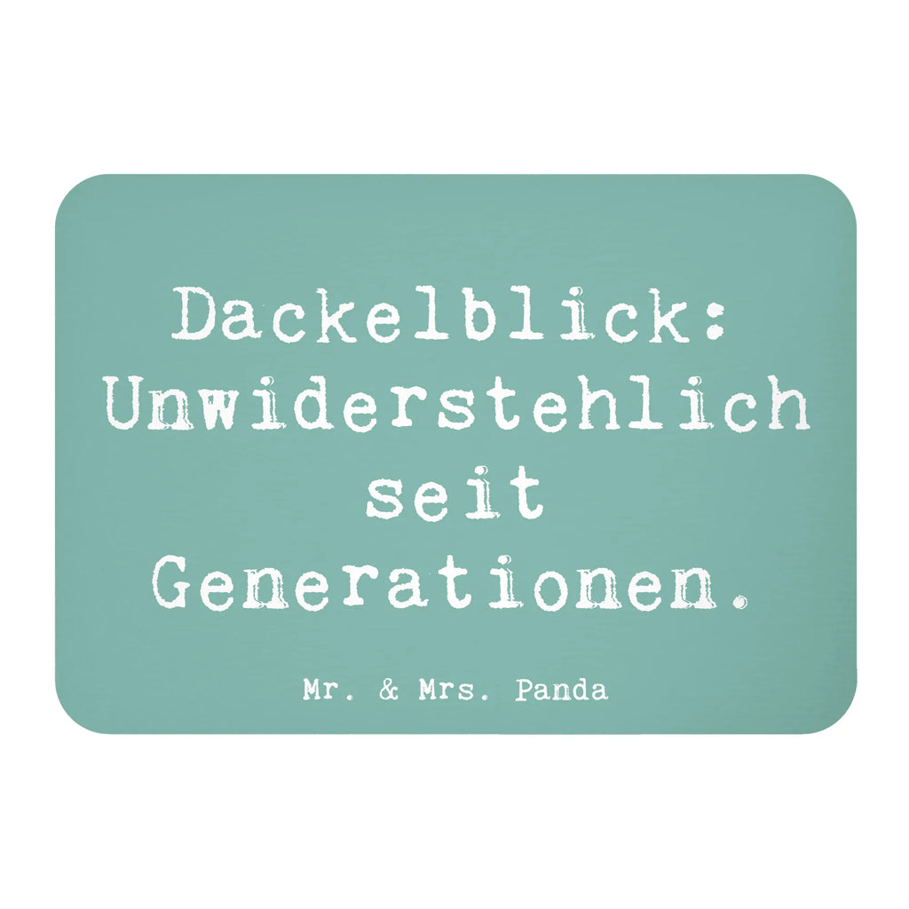 Magnet Saying Dackelblick: Unwiderstehlich seit Generationen. Motivmagnete, Notiz Magnet, Kühlschrank Dekoration, Whiteboard Magnet, Souvenir Magnet, Dekomagnet, Kühlschrankmagnet, Pinnwandmagnet, Hund, Hunderasse, Rassehund, Hundebesitzer, Geschenk, Tierfreund, Schenken, Welpe