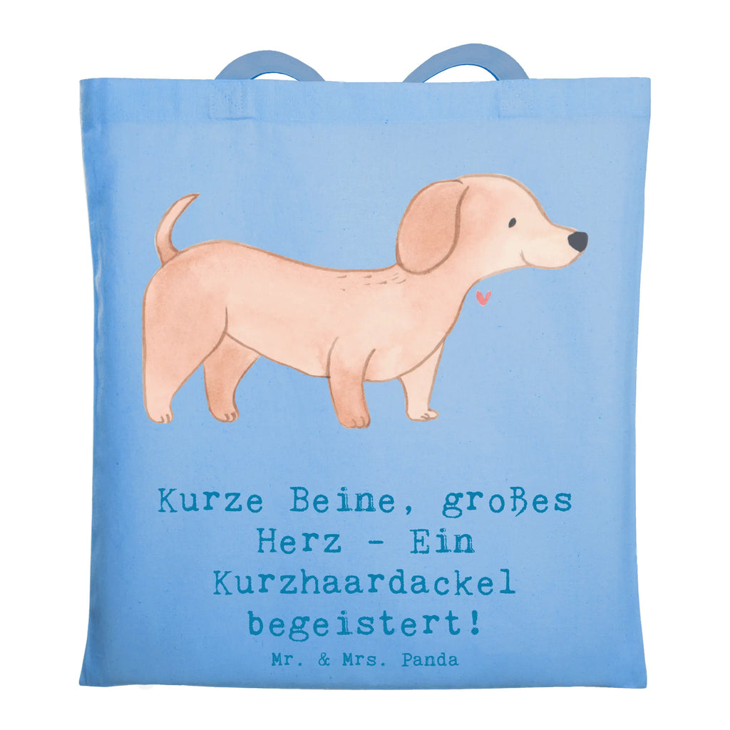 Tote bag Kurze Beine, großes Herz - Ein Kurzhaardackel begeistert! Einkaufstasche, Strandtasche, Shopper, Stoffbeutel, Laptoptasche, Stofftasche, Badetasche, Umhängetasche, Jutebeutel, Tasche, Einkaufstüte, Tragetasche, Beutel, Jutetasche, Schultertasche, Beuteltasche, Hund, Hunderasse, Rassehund, Hundebesitzer, Geschenk, Tierfreund, Schenken, Welpe
