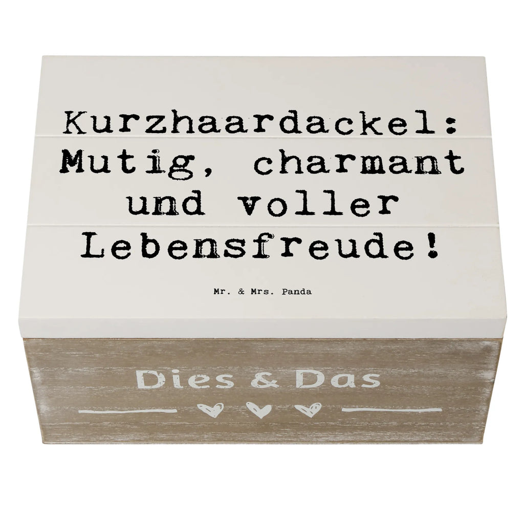 Holzkiste Spruch Mutiger Dackel Schatzkiste, XXL, Dekokiste, Truhe, Geschenkbox, Geschenkdose, Schatulle, Erinnerungskiste, Erinnerungsbox, Aufbewahrungsbox, Holzkiste, Kiste, Hund, Hunderasse, Rassehund, Hundebesitzer, Geschenk, Tierfreund, Schenken, Welpe