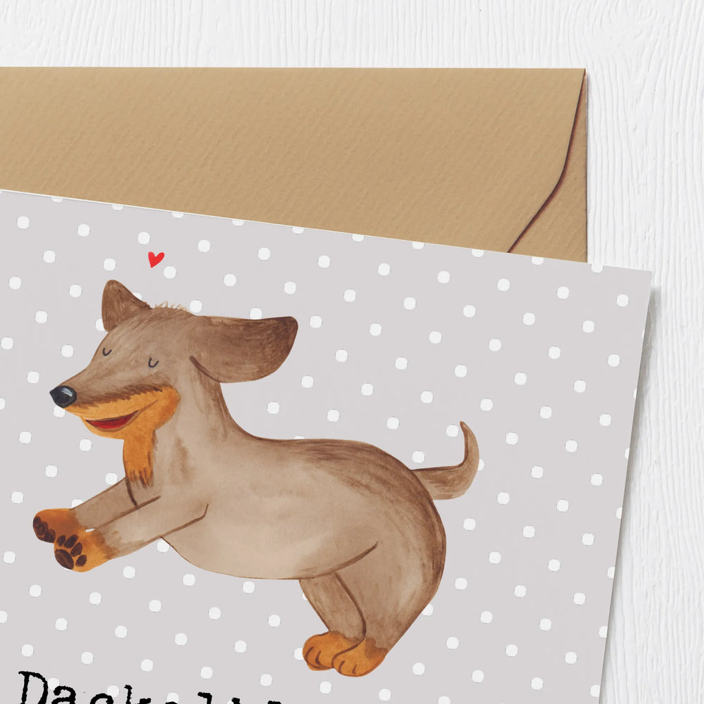 Deluxe Card Dackelblick: Unwiderstehlich seit Generationen. Karte, Hochwertige Klappkarte, Grußkarte, Einladungskarte, Geburtstagskarte, Hochzeitskarte, Glückwunschkarte, Hochwertige Grußkarte, Klappkarte, Hund, Hunderasse, Rassehund, Hundebesitzer, Geschenk, Tierfreund, Schenken, Welpe