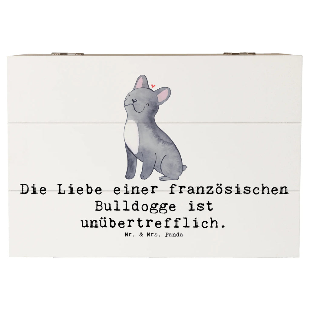 Holzkiste Spruch Französische Bulldogge Liebe Schatzkiste, Holzkiste, Aufbewahrungsbox, Erinnerungskiste, Schatulle, Geschenkbox, XXL, Kiste, Erinnerungsbox, Dekokiste, Geschenkdose, Truhe, Hund, Hunderasse, Rassehund, Hundebesitzer, Geschenk, Tierfreund, Schenken, Welpe