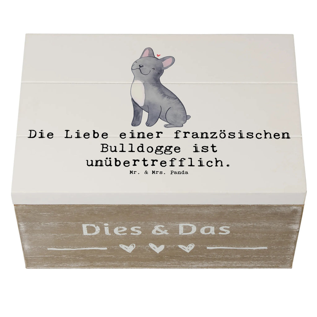 Holzkiste Spruch Französische Bulldogge Liebe Schatzkiste, Holzkiste, Aufbewahrungsbox, Erinnerungskiste, Schatulle, Geschenkbox, XXL, Kiste, Erinnerungsbox, Dekokiste, Geschenkdose, Truhe, Hund, Hunderasse, Rassehund, Hundebesitzer, Geschenk, Tierfreund, Schenken, Welpe
