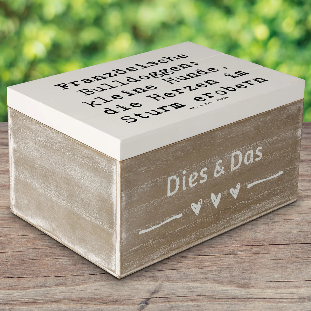 Holzkiste Spruch Französische Bulldogge Geschenkbox, XXL, Erinnerungskiste, Dekokiste, Geschenkdose, Erinnerungsbox, Truhe, Holzkiste, Kiste, Schatzkiste, Aufbewahrungsbox, Schatulle, Hund, Hunderasse, Rassehund, Hundebesitzer, Geschenk, Tierfreund, Schenken, Welpe