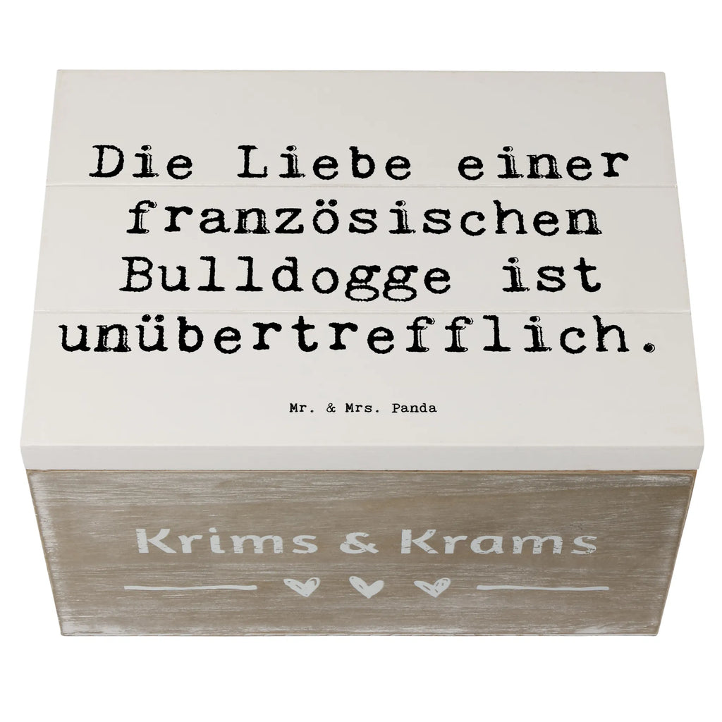 Holzkiste Spruch Französische Bulldogge Liebe Schatzkiste, Holzkiste, Aufbewahrungsbox, Erinnerungskiste, Schatulle, Geschenkbox, XXL, Kiste, Erinnerungsbox, Dekokiste, Geschenkdose, Truhe, Hund, Hunderasse, Rassehund, Hundebesitzer, Geschenk, Tierfreund, Schenken, Welpe