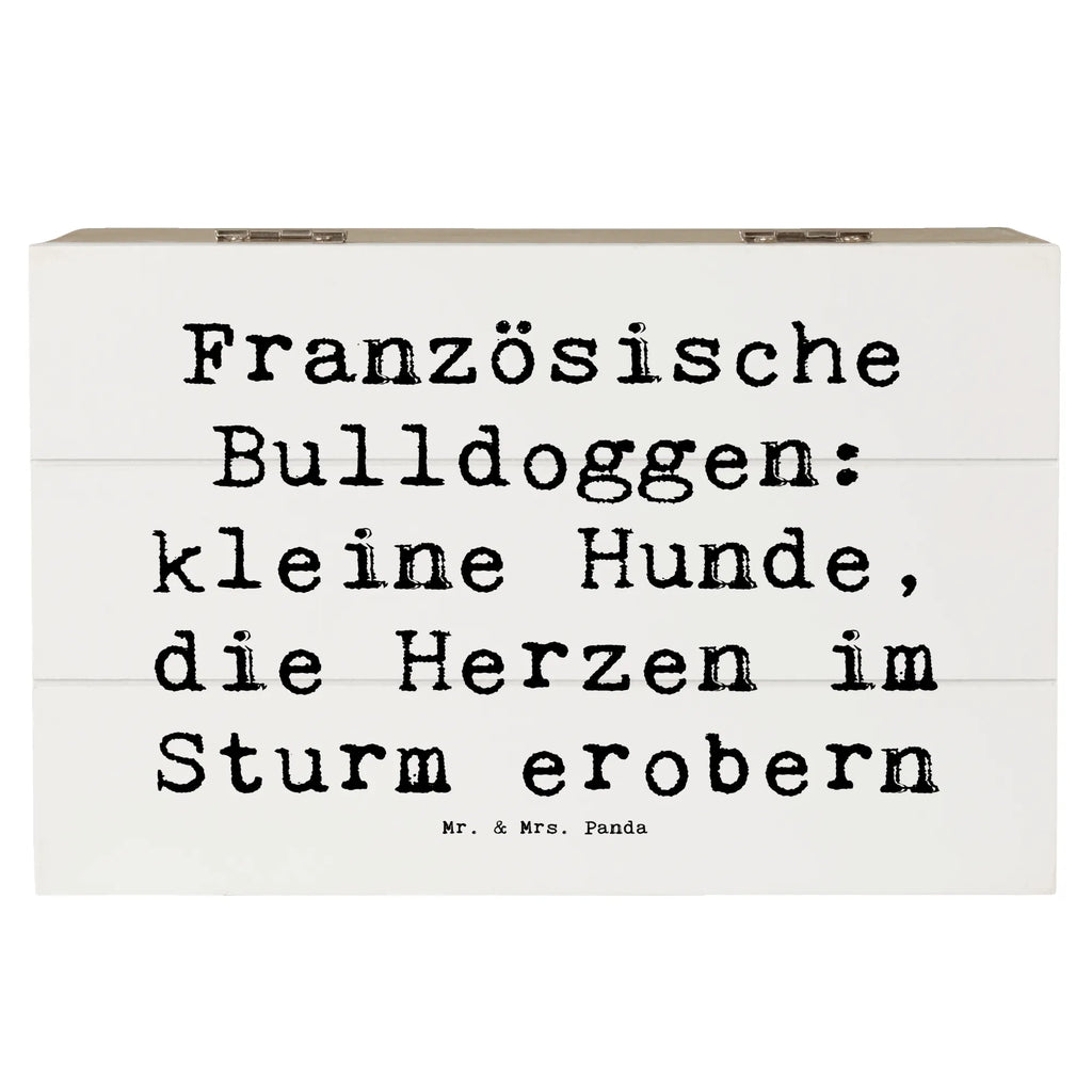 Holzkiste Spruch Französische Bulldogge Geschenkbox, XXL, Erinnerungskiste, Dekokiste, Geschenkdose, Erinnerungsbox, Truhe, Holzkiste, Kiste, Schatzkiste, Aufbewahrungsbox, Schatulle, Hund, Hunderasse, Rassehund, Hundebesitzer, Geschenk, Tierfreund, Schenken, Welpe