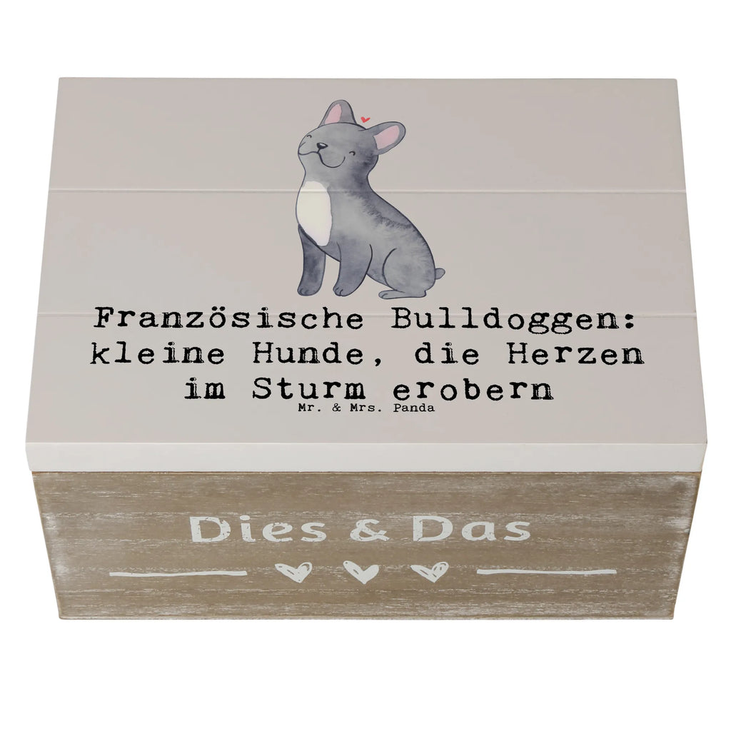 Holzkiste Französische Bulldogge XXL, Erinnerungskiste, Kiste, Geschenkbox, Schatulle, Geschenkdose, Erinnerungsbox, Holzkiste, Truhe, Schatzkiste, Dekokiste, Aufbewahrungsbox, Hund, Hunderasse, Rassehund, Hundebesitzer, Geschenk, Tierfreund, Schenken, Welpe