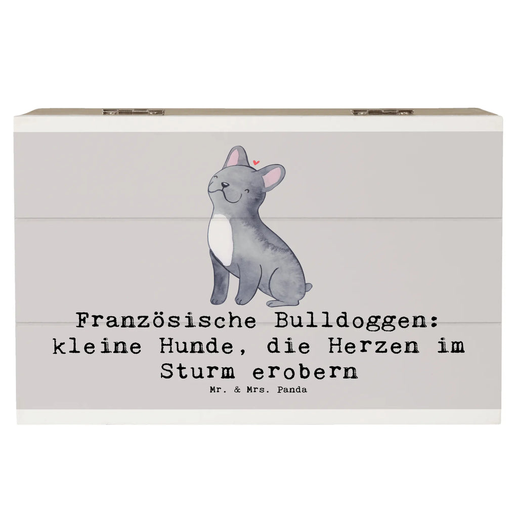 Holzkiste Französische Bulldogge XXL, Erinnerungskiste, Kiste, Geschenkbox, Schatulle, Geschenkdose, Erinnerungsbox, Holzkiste, Truhe, Schatzkiste, Dekokiste, Aufbewahrungsbox, Hund, Hunderasse, Rassehund, Hundebesitzer, Geschenk, Tierfreund, Schenken, Welpe
