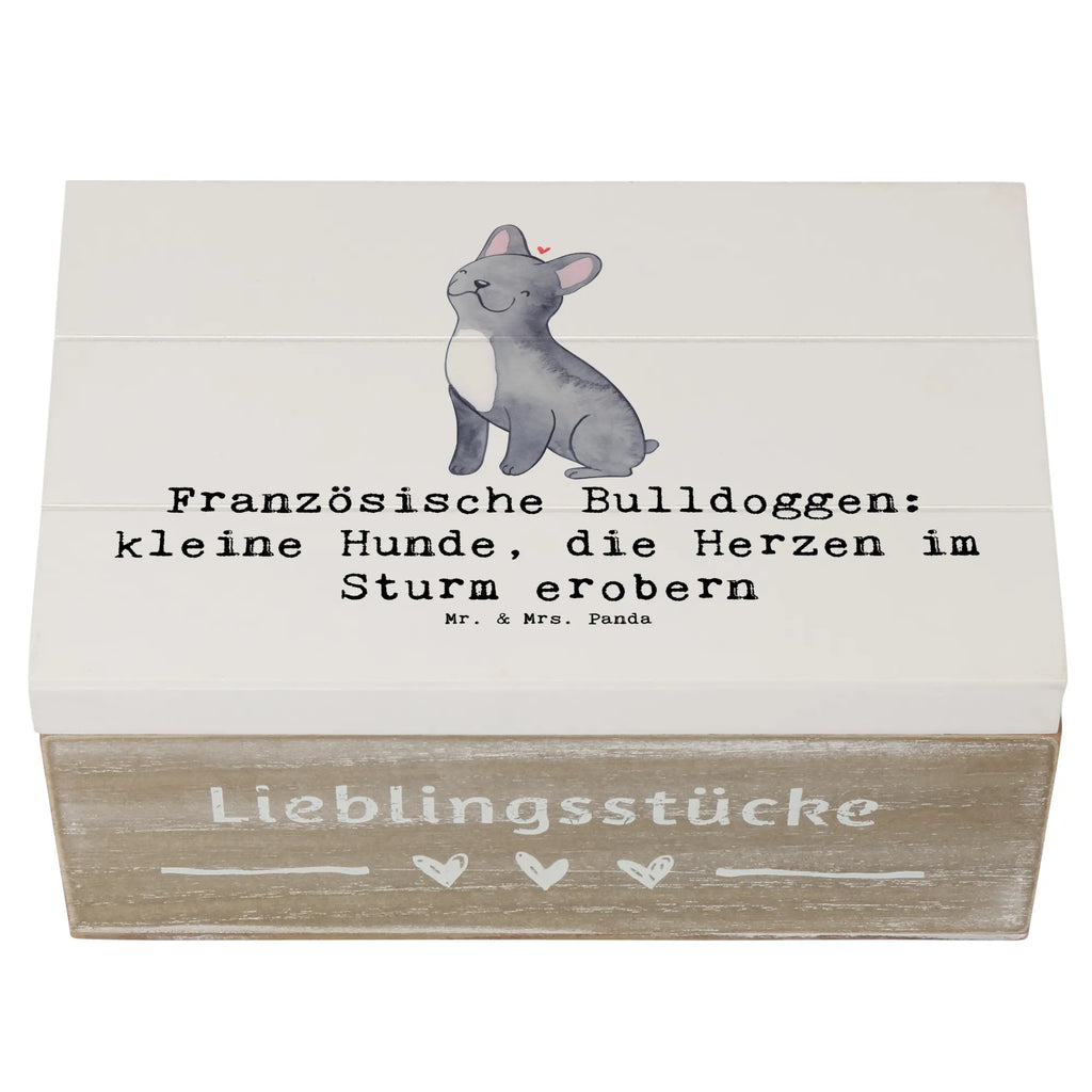Holzkiste Französische Bulldogge XXL, Erinnerungskiste, Kiste, Geschenkbox, Schatulle, Geschenkdose, Erinnerungsbox, Holzkiste, Truhe, Schatzkiste, Dekokiste, Aufbewahrungsbox, Hund, Hunderasse, Rassehund, Hundebesitzer, Geschenk, Tierfreund, Schenken, Welpe