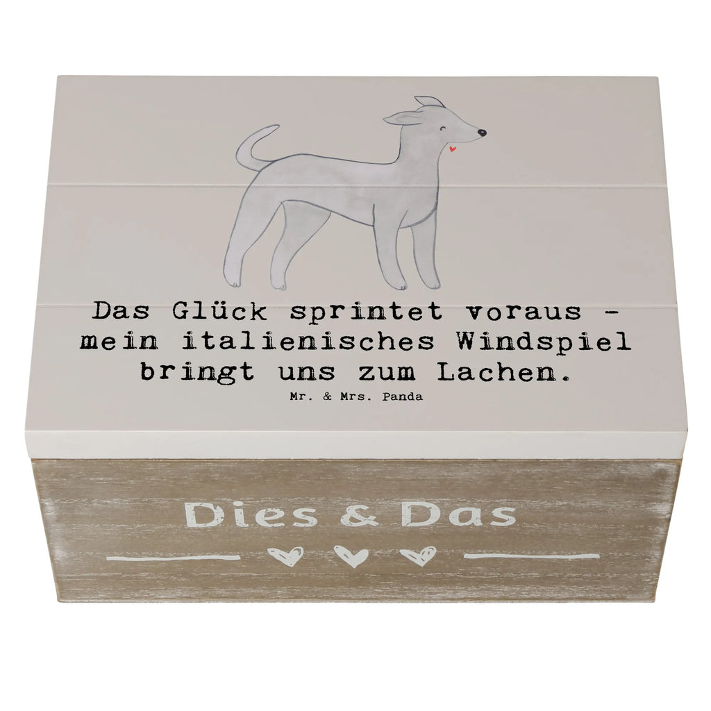 Holzkiste Italienisches Windspiel Glück Kiste, Holzkiste, Erinnerungsbox, Geschenkbox, Schatulle, Geschenkdose, XXL, Erinnerungskiste, Truhe, Schatzkiste, Aufbewahrungsbox, Dekokiste, Hund, Hunderasse, Rassehund, Hundebesitzer, Geschenk, Tierfreund, Schenken, Welpe