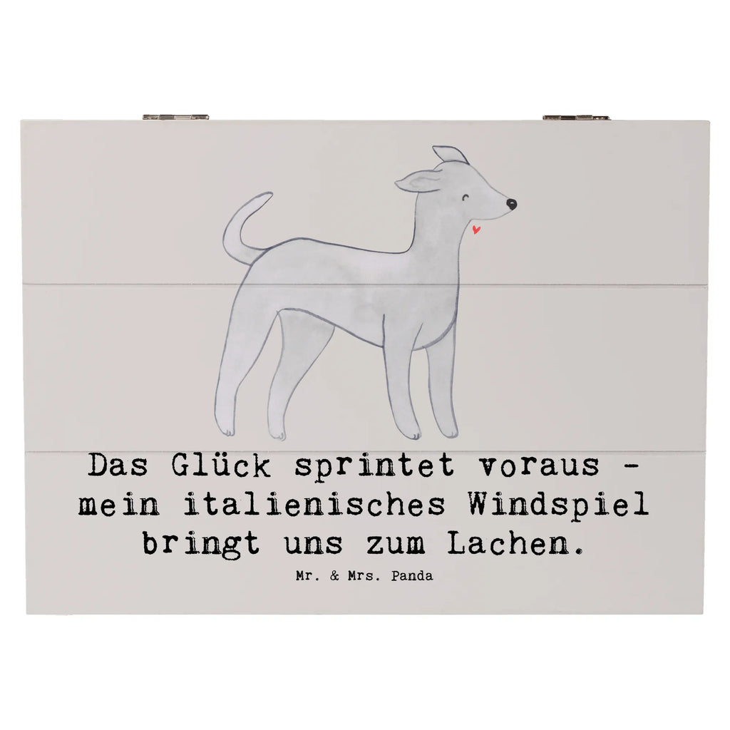 Holzkiste Italienisches Windspiel Glück Kiste, Holzkiste, Erinnerungsbox, Geschenkbox, Schatulle, Geschenkdose, XXL, Erinnerungskiste, Truhe, Schatzkiste, Aufbewahrungsbox, Dekokiste, Hund, Hunderasse, Rassehund, Hundebesitzer, Geschenk, Tierfreund, Schenken, Welpe