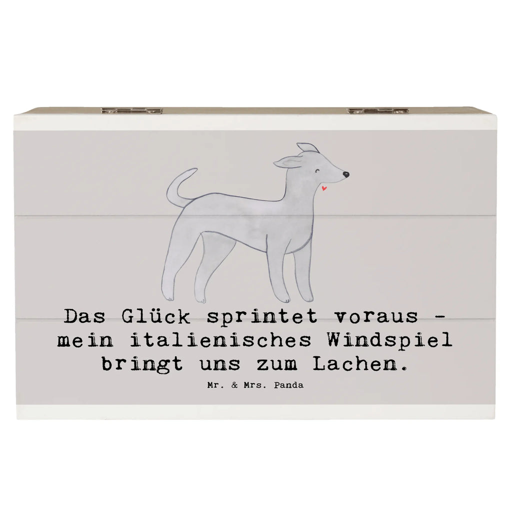 Holzkiste Italienisches Windspiel Glück Kiste, Holzkiste, Erinnerungsbox, Geschenkbox, Schatulle, Geschenkdose, XXL, Erinnerungskiste, Truhe, Schatzkiste, Aufbewahrungsbox, Dekokiste, Hund, Hunderasse, Rassehund, Hundebesitzer, Geschenk, Tierfreund, Schenken, Welpe