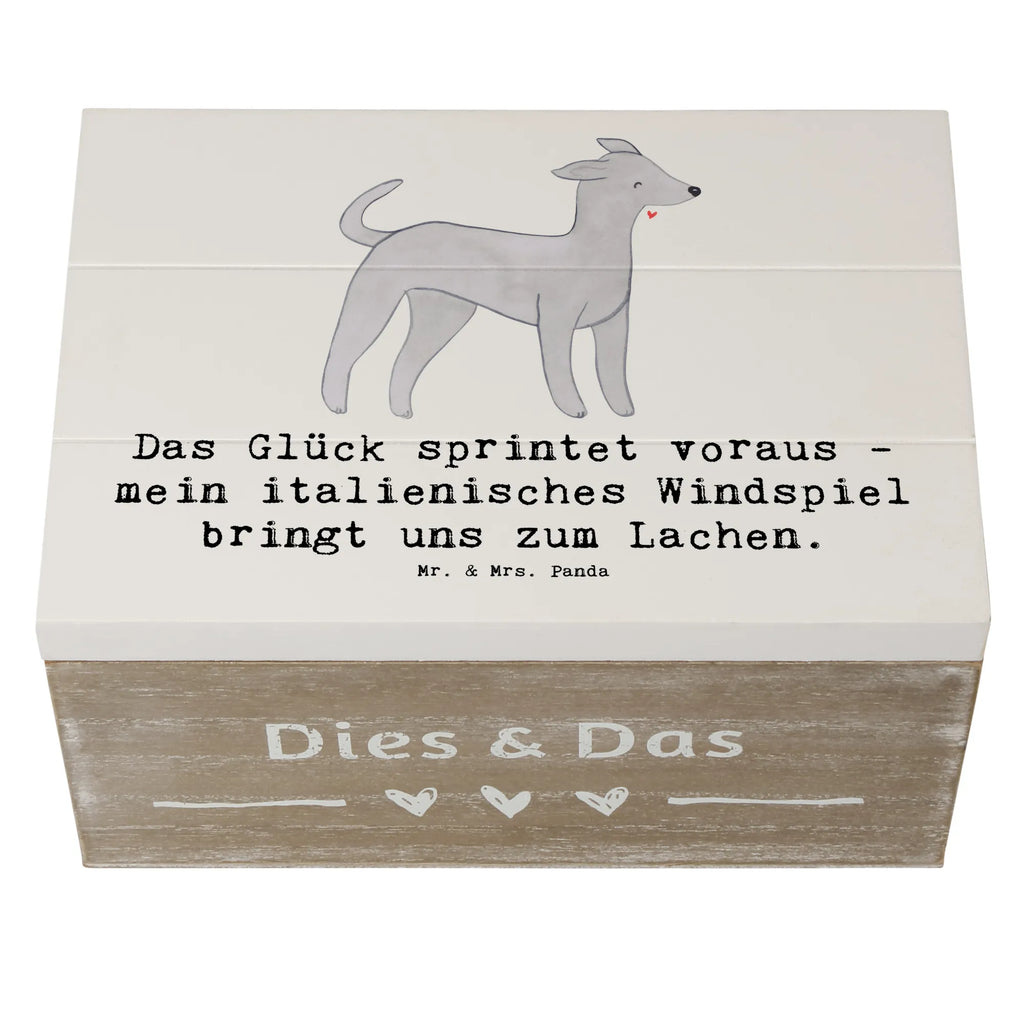 Holzkiste Italienisches Windspiel Glück Kiste, Holzkiste, Erinnerungsbox, Geschenkbox, Schatulle, Geschenkdose, XXL, Erinnerungskiste, Truhe, Schatzkiste, Aufbewahrungsbox, Dekokiste, Hund, Hunderasse, Rassehund, Hundebesitzer, Geschenk, Tierfreund, Schenken, Welpe