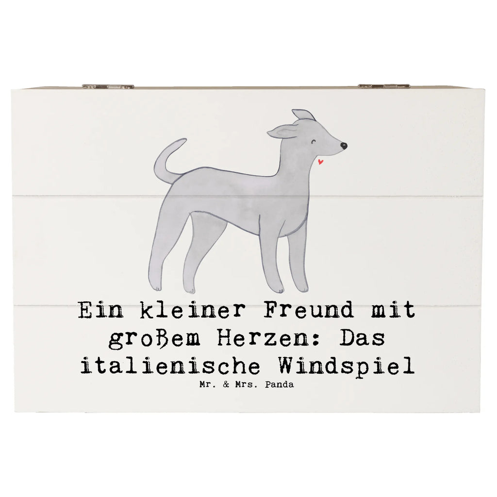 Holzkiste Italienisches Windspiel Erinnerungsbox, Erinnerungskiste, Dekokiste, Geschenkbox, Kiste, Holzkiste, Schatulle, Truhe, XXL, Aufbewahrungsbox, Geschenkdose, Schatzkiste, Hund, Hunderasse, Rassehund, Hundebesitzer, Geschenk, Tierfreund, Schenken, Welpe
