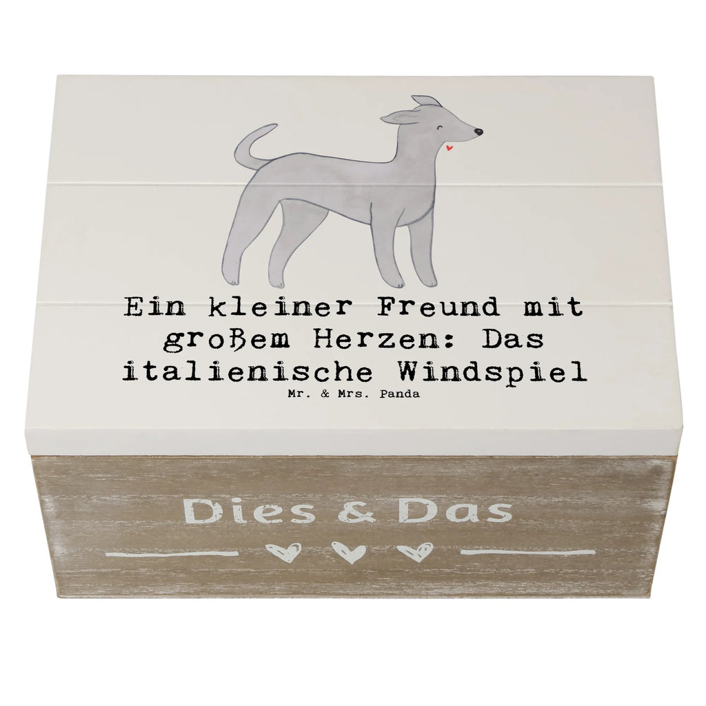 Holzkiste Italienisches Windspiel Erinnerungsbox, Erinnerungskiste, Dekokiste, Geschenkbox, Kiste, Holzkiste, Schatulle, Truhe, XXL, Aufbewahrungsbox, Geschenkdose, Schatzkiste, Hund, Hunderasse, Rassehund, Hundebesitzer, Geschenk, Tierfreund, Schenken, Welpe