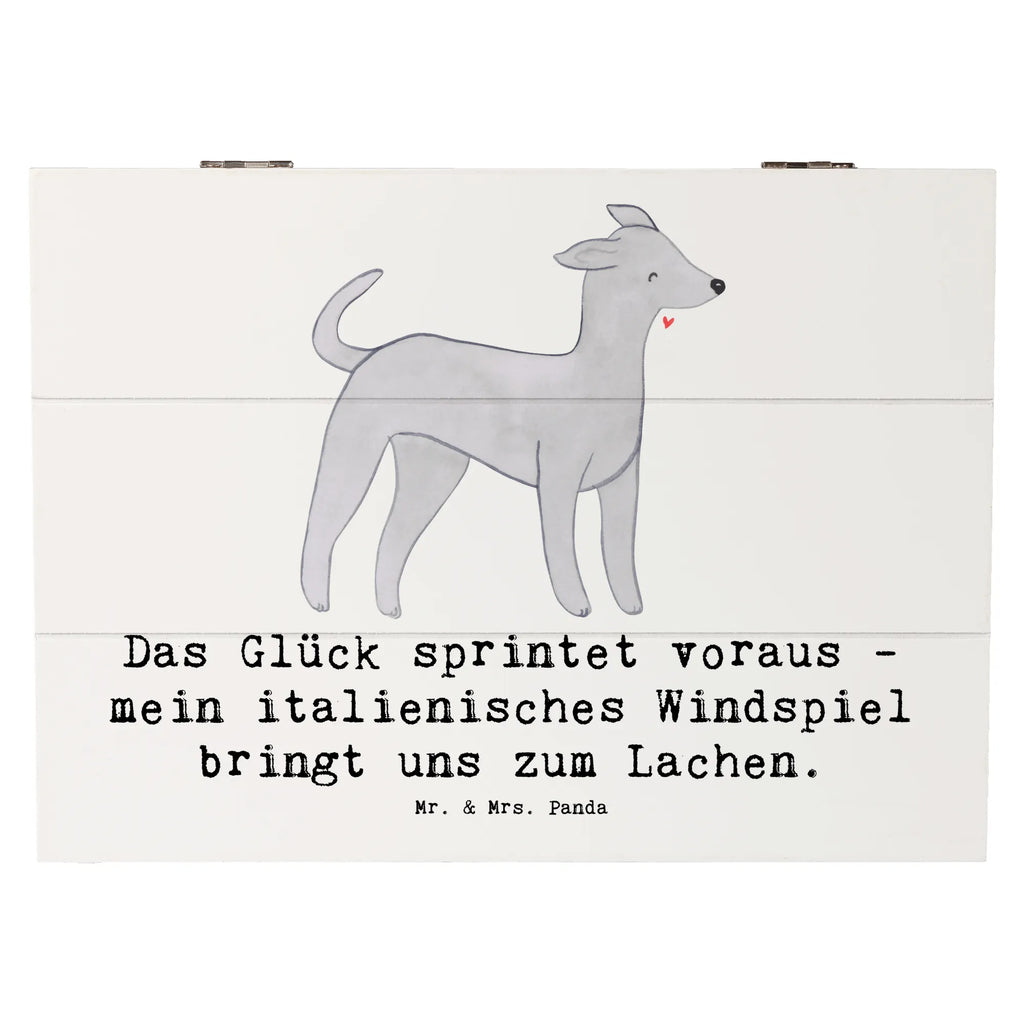Holzkiste Italienisches Windspiel Glück Kiste, Holzkiste, Erinnerungsbox, Geschenkbox, Schatulle, Geschenkdose, XXL, Erinnerungskiste, Truhe, Schatzkiste, Aufbewahrungsbox, Dekokiste, Hund, Hunderasse, Rassehund, Hundebesitzer, Geschenk, Tierfreund, Schenken, Welpe