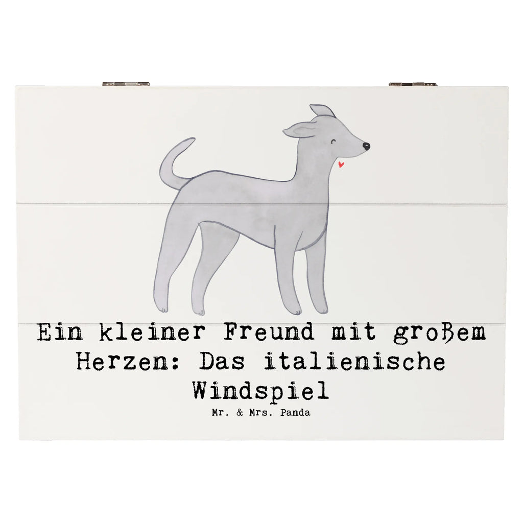 Holzkiste Italienisches Windspiel Erinnerungsbox, Erinnerungskiste, Dekokiste, Geschenkbox, Kiste, Holzkiste, Schatulle, Truhe, XXL, Aufbewahrungsbox, Geschenkdose, Schatzkiste, Hund, Hunderasse, Rassehund, Hundebesitzer, Geschenk, Tierfreund, Schenken, Welpe
