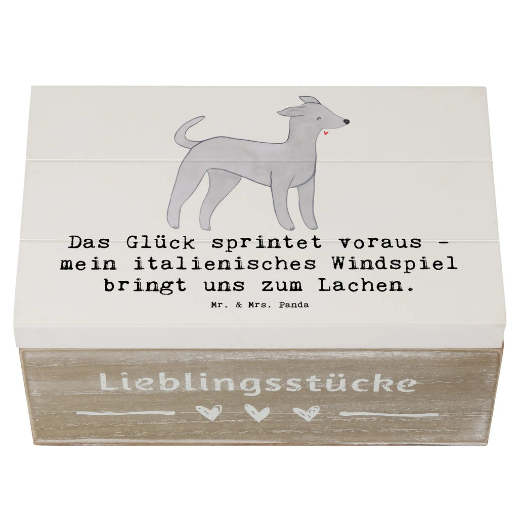 Holzkiste Italienisches Windspiel Glück Kiste, Holzkiste, Erinnerungsbox, Geschenkbox, Schatulle, Geschenkdose, XXL, Erinnerungskiste, Truhe, Schatzkiste, Aufbewahrungsbox, Dekokiste, Hund, Hunderasse, Rassehund, Hundebesitzer, Geschenk, Tierfreund, Schenken, Welpe