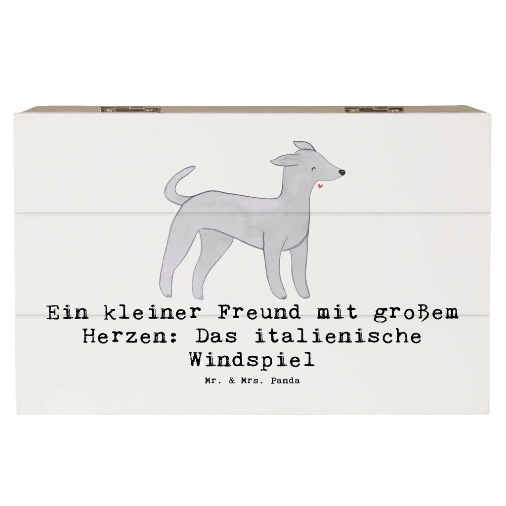 Holzkiste Italienisches Windspiel Erinnerungsbox, Erinnerungskiste, Dekokiste, Geschenkbox, Kiste, Holzkiste, Schatulle, Truhe, XXL, Aufbewahrungsbox, Geschenkdose, Schatzkiste, Hund, Hunderasse, Rassehund, Hundebesitzer, Geschenk, Tierfreund, Schenken, Welpe