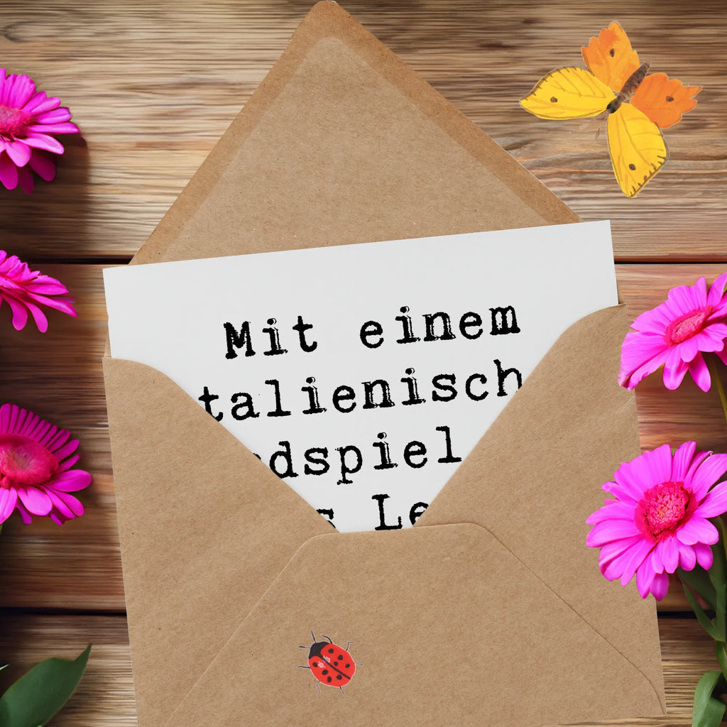 Deluxe Karte Spruch Italienisches Windspiel Glück Hochwertige Grußkarte, Grußkarte, Geburtstagskarte, Einladungskarte, Hochzeitskarte, Klappkarte, Hochwertige Klappkarte, Karte, Glückwunschkarte, Hund, Hunderasse, Rassehund, Hundebesitzer, Geschenk, Tierfreund, Schenken, Welpe