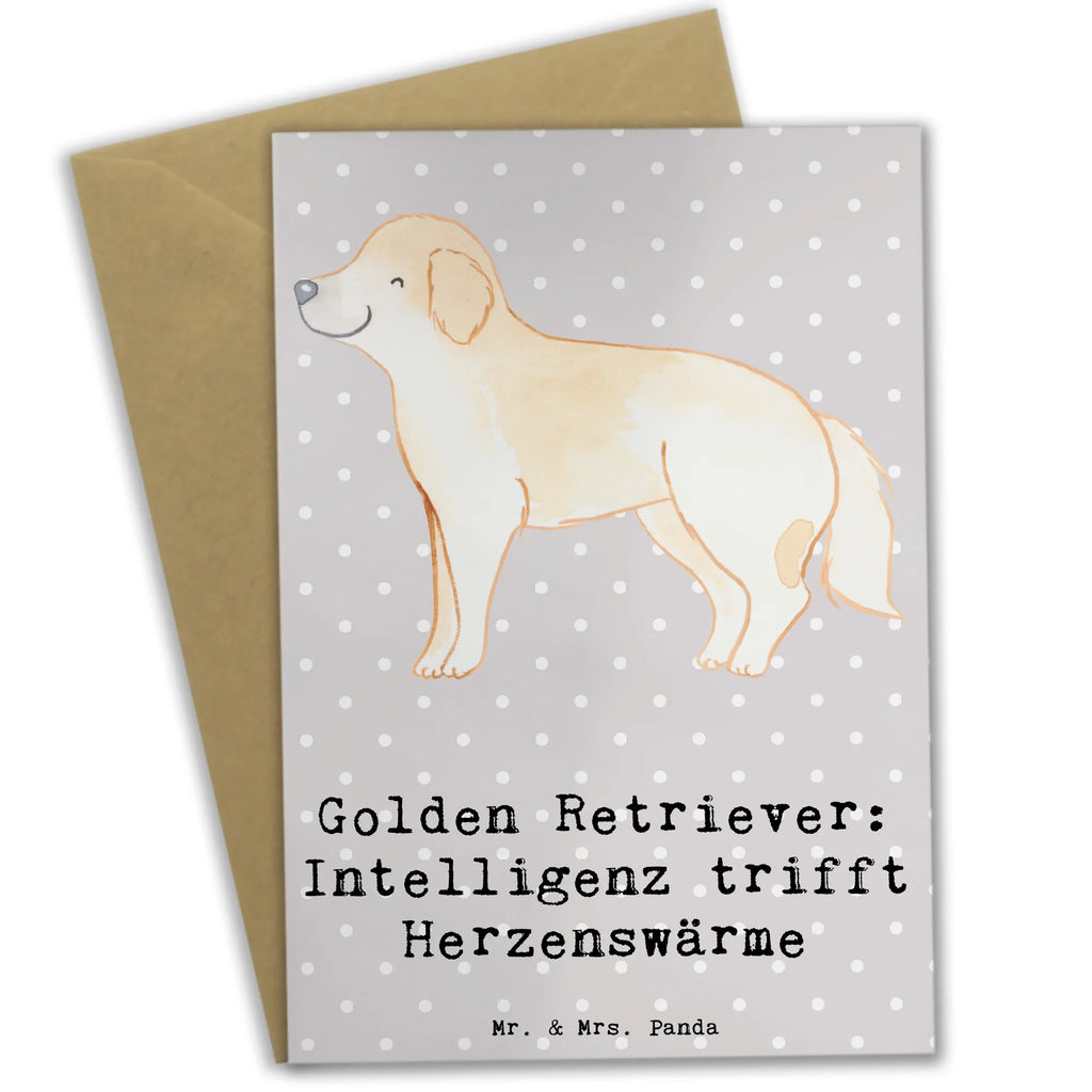 Grußkarte Golden Retriever Liebe Einladungskarte, Geburtstagskarte, Karte, Klappkarte, Grußkarte, Glückwunschkarte, Hochzeitskarte, Ansichtskarten, Hund, Hunderasse, Rassehund, Hundebesitzer, Geschenk, Tierfreund, Schenken, Welpe