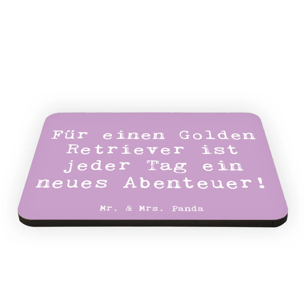 Magnet Spruch Golden Retriever Abenteuer Dekomagnet, Kühlschrankmagnet, Souvenir Magnet, Whiteboard Magnet, Kühlschrank Dekoration, Notiz Magnet, Motivmagnete, Pinnwandmagnet, Hund, Hunderasse, Rassehund, Hundebesitzer, Geschenk, Tierfreund, Schenken, Welpe