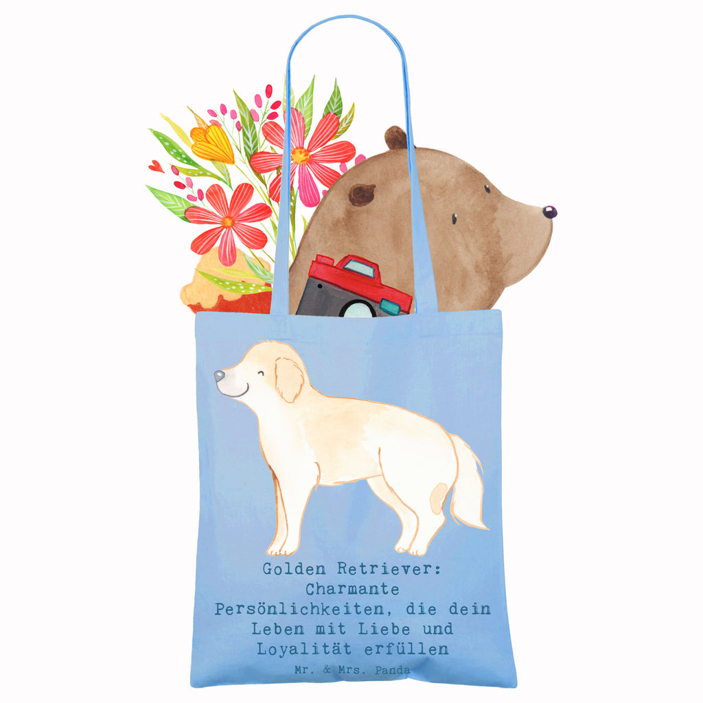 Tragetasche Golden Retriever Charme Einkaufstasche, Jutebeutel, Jutetasche, Stoffbeutel, Umhängetasche, Schultertasche, Strandtasche, Shopper, Stofftasche, Tragetasche, Beutel, Einkaufstüte, Laptoptasche, Badetasche, Beuteltasche, Tasche, Hund, Hunderasse, Rassehund, Hundebesitzer, Geschenk, Tierfreund, Schenken, Welpe
