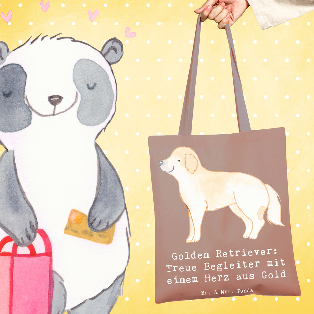 Tote bag Golden Retriever: Treue Begleiter mit einem Herz aus Gold Stofftasche, Einkaufstasche, Strandtasche, Stoffbeutel, Jutetasche, Jutebeutel, Tragetasche, Beuteltasche, Beutel, Tasche, Laptoptasche, Shopper, Umhängetasche, Badetasche, Einkaufstüte, Schultertasche, Hund, Hunderasse, Rassehund, Hundebesitzer, Geschenk, Tierfreund, Schenken, Welpe