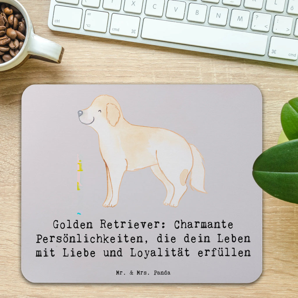 Mouse mat Golden Retriever: Charmante Persönlichkeiten, die dein Leben mit Liebe und Loyalität erfüllen Mauspad Büro, Arbeitszimmer, Mousepad, Designer Mauspad, Mausunterlage, Einzigartiges Mauspad, PC Zubehör, Computer zubehör, Büroausstattung, Mauspad, Hund, Hunderasse, Rassehund, Hundebesitzer, Geschenk, Tierfreund, Schenken, Welpe