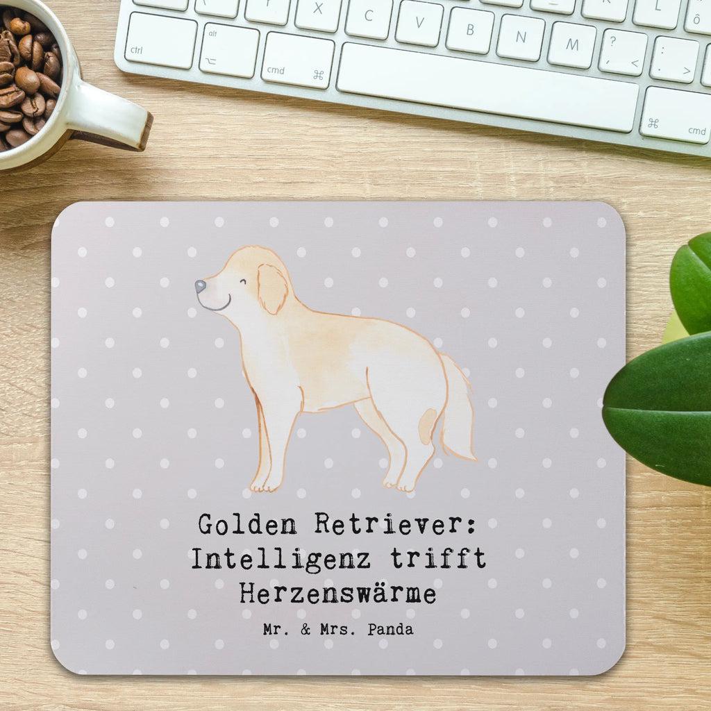 Mauspad Golden Retriever Liebe Computer zubehör, Mauspad Büro, Arbeitszimmer, PC Zubehör, Büroausstattung, Einzigartiges Mauspad, Mausunterlage, Designer Mauspad, Mauspad, Mousepad, Hund, Hunderasse, Rassehund, Hundebesitzer, Geschenk, Tierfreund, Schenken, Welpe
