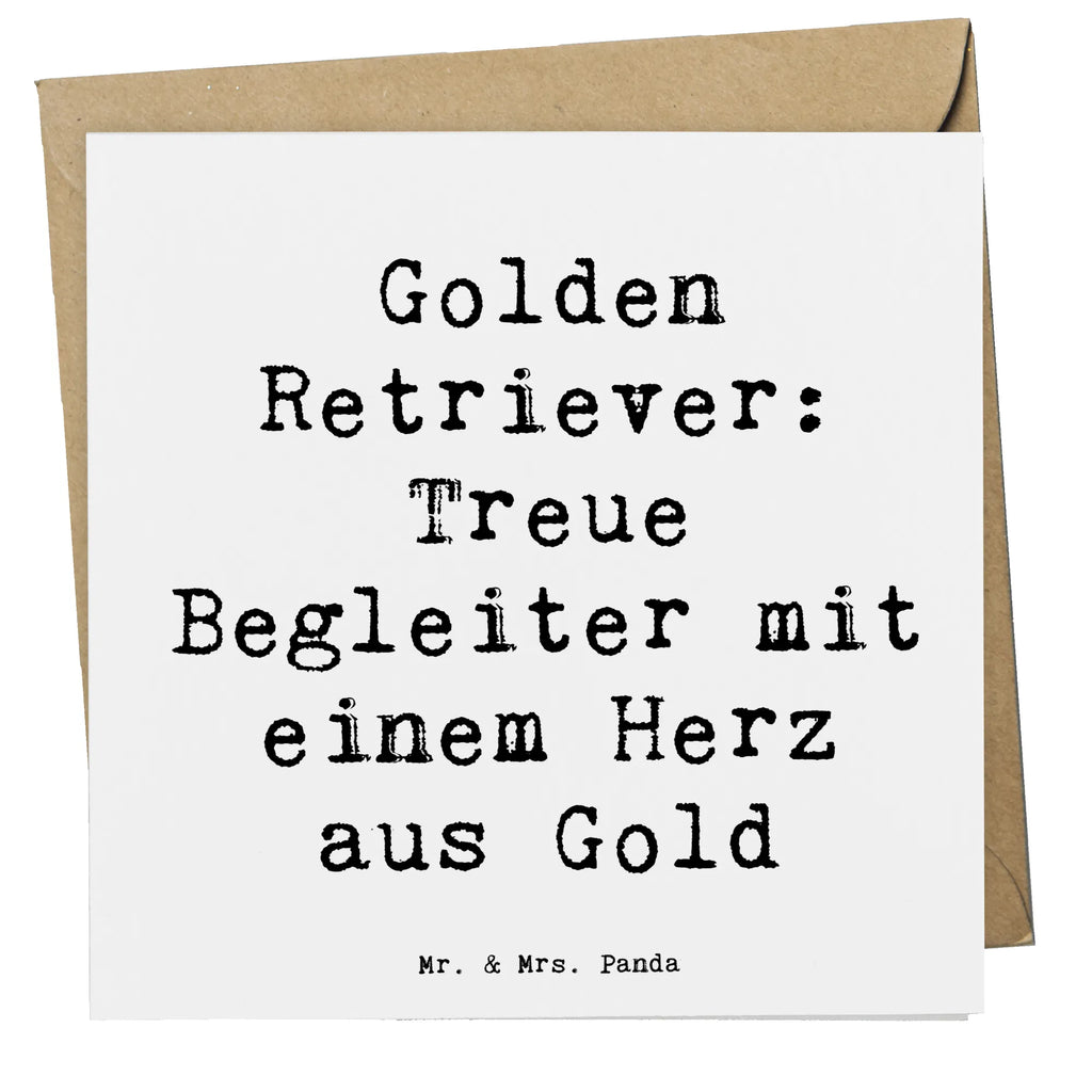 Deluxe Karte Spruch Golden Retriever Freund Hochwertige Klappkarte, Karte, Einladungskarte, Hochzeitskarte, Grußkarte, Glückwunschkarte, Geburtstagskarte, Klappkarte, Hochwertige Grußkarte, Hund, Hunderasse, Rassehund, Hundebesitzer, Geschenk, Tierfreund, Schenken, Welpe