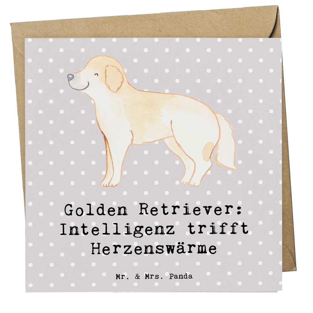 Deluxe Karte Golden Retriever Liebe Hochwertige Grußkarte, Karte, Geburtstagskarte, Hochwertige Klappkarte, Grußkarte, Klappkarte, Hochzeitskarte, Einladungskarte, Glückwunschkarte, Hund, Hunderasse, Rassehund, Hundebesitzer, Geschenk, Tierfreund, Schenken, Welpe