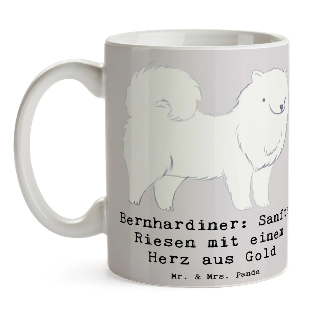 Tasse Bernhardiner Herz Teetasse, Porzellantasse, Tasse mit Motiven, Kaffeetasse, Bürotasse, Geschenktasse, Tasse mit Zitaten, Keramiktasse, Tasse, Hund, Hunderasse, Rassehund, Hundebesitzer, Geschenk, Tierfreund, Schenken, Welpe