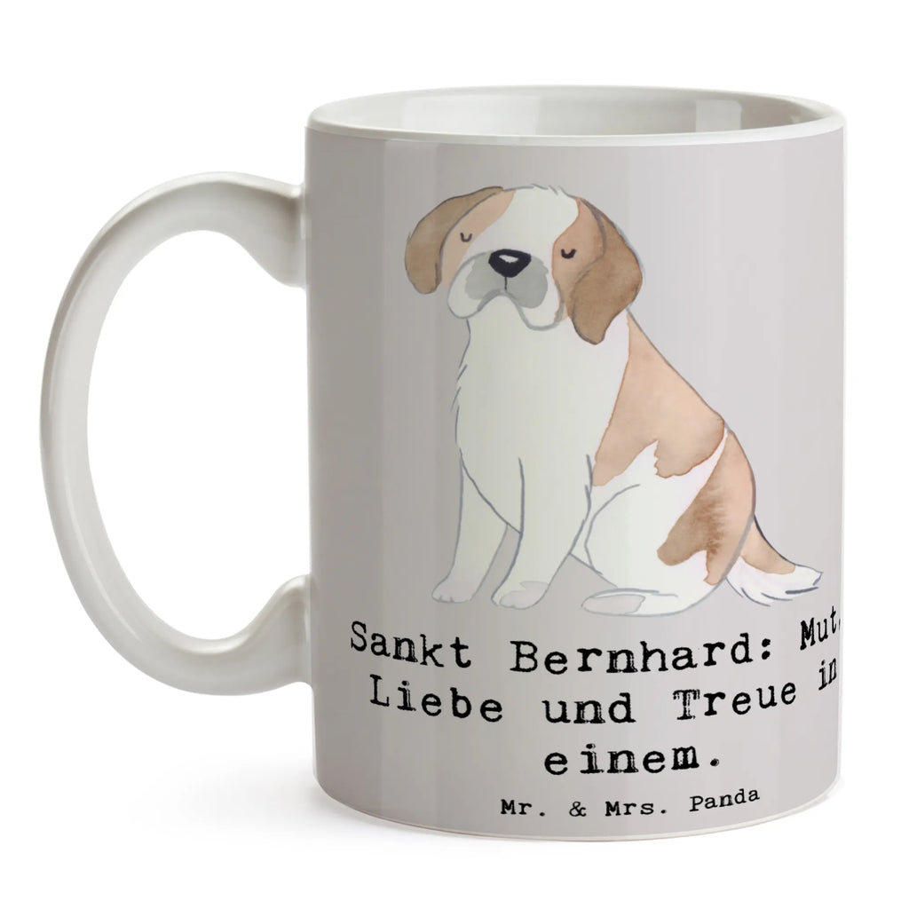 Tasse Sankt Bernhard Teetasse, Kaffeetasse, Porzellantasse, Tasse mit Motiven, Keramiktasse, Geschenktasse, Bürotasse, Tasse mit Zitaten, Tasse, Hund, Hunderasse, Rassehund, Hundebesitzer, Geschenk, Tierfreund, Schenken, Welpe