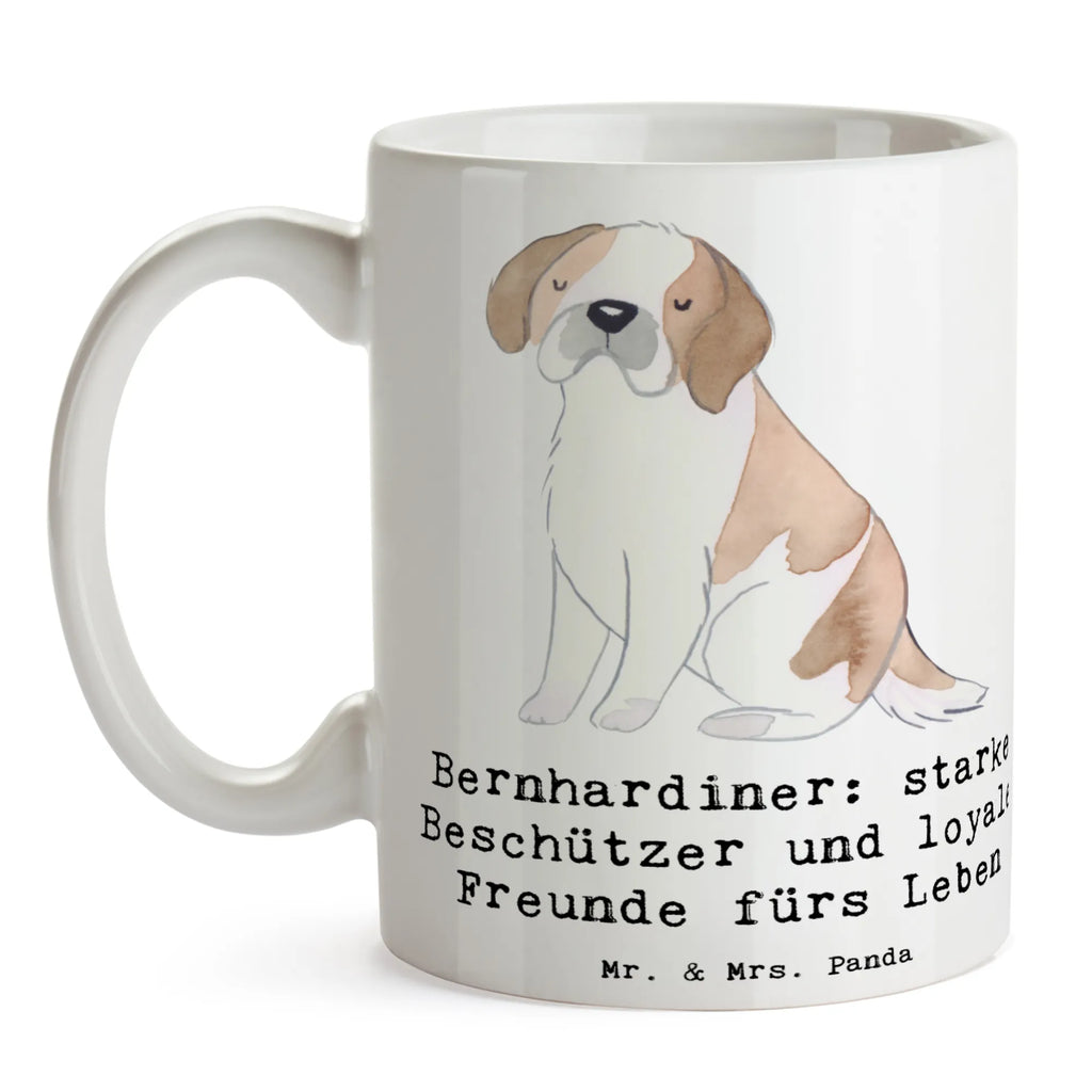 Tasse Bernhardiner Treue Geschenktasse, Keramiktasse, Teetasse, Tasse mit Zitaten, Tasse, Tasse mit Motiven, Kaffeetasse, Bürotasse, Porzellantasse, Hund, Hunderasse, Rassehund, Hundebesitzer, Geschenk, Tierfreund, Schenken, Welpe