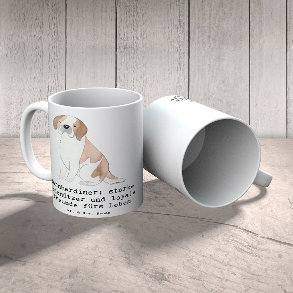Tasse Bernhardiner Treue Geschenktasse, Keramiktasse, Teetasse, Tasse mit Zitaten, Tasse, Tasse mit Motiven, Kaffeetasse, Bürotasse, Porzellantasse, Hund, Hunderasse, Rassehund, Hundebesitzer, Geschenk, Tierfreund, Schenken, Welpe