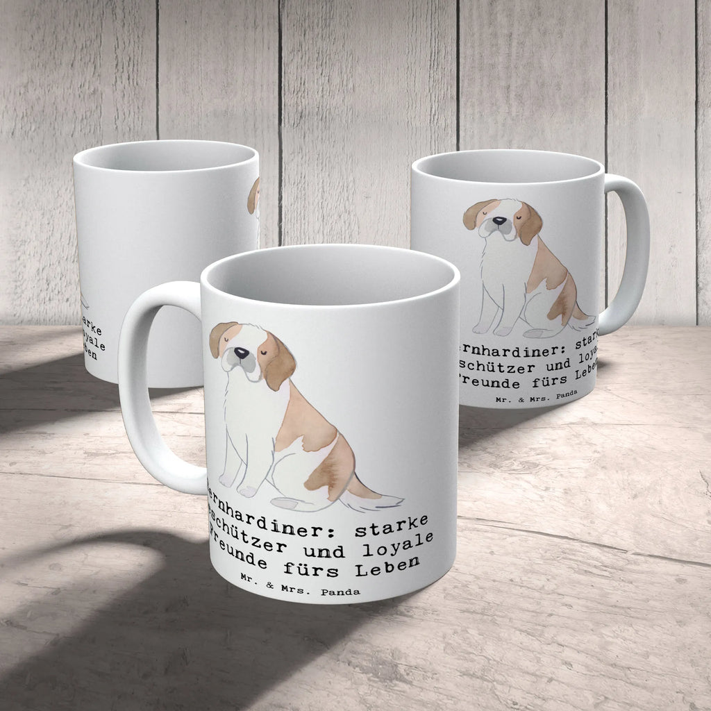 Tasse Bernhardiner Treue Geschenktasse, Keramiktasse, Teetasse, Tasse mit Zitaten, Tasse, Tasse mit Motiven, Kaffeetasse, Bürotasse, Porzellantasse, Hund, Hunderasse, Rassehund, Hundebesitzer, Geschenk, Tierfreund, Schenken, Welpe