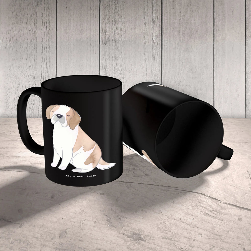 Tasse Bernhardiner Treue Geschenktasse, Keramiktasse, Teetasse, Tasse mit Zitaten, Tasse, Tasse mit Motiven, Kaffeetasse, Bürotasse, Porzellantasse, Hund, Hunderasse, Rassehund, Hundebesitzer, Geschenk, Tierfreund, Schenken, Welpe