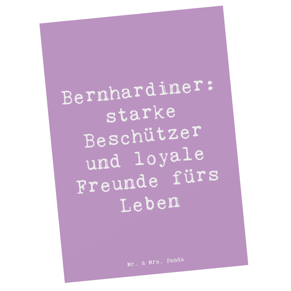 Postcard Saying Bernhardiner: starke Beschützer und loyale Freunde fürs Leben Karte, Dankeskarte, Geburtstagskarte, Postkarte, Ansichtskarten, Grußkarte, Einladung, Einladung Geburtstag, Geschenkkarte, Ansichtskarte, Einladungskarte, Einladungskarten Geburtstag, Hund, Hunderasse, Rassehund, Hundebesitzer, Geschenk, Tierfreund, Schenken, Welpe