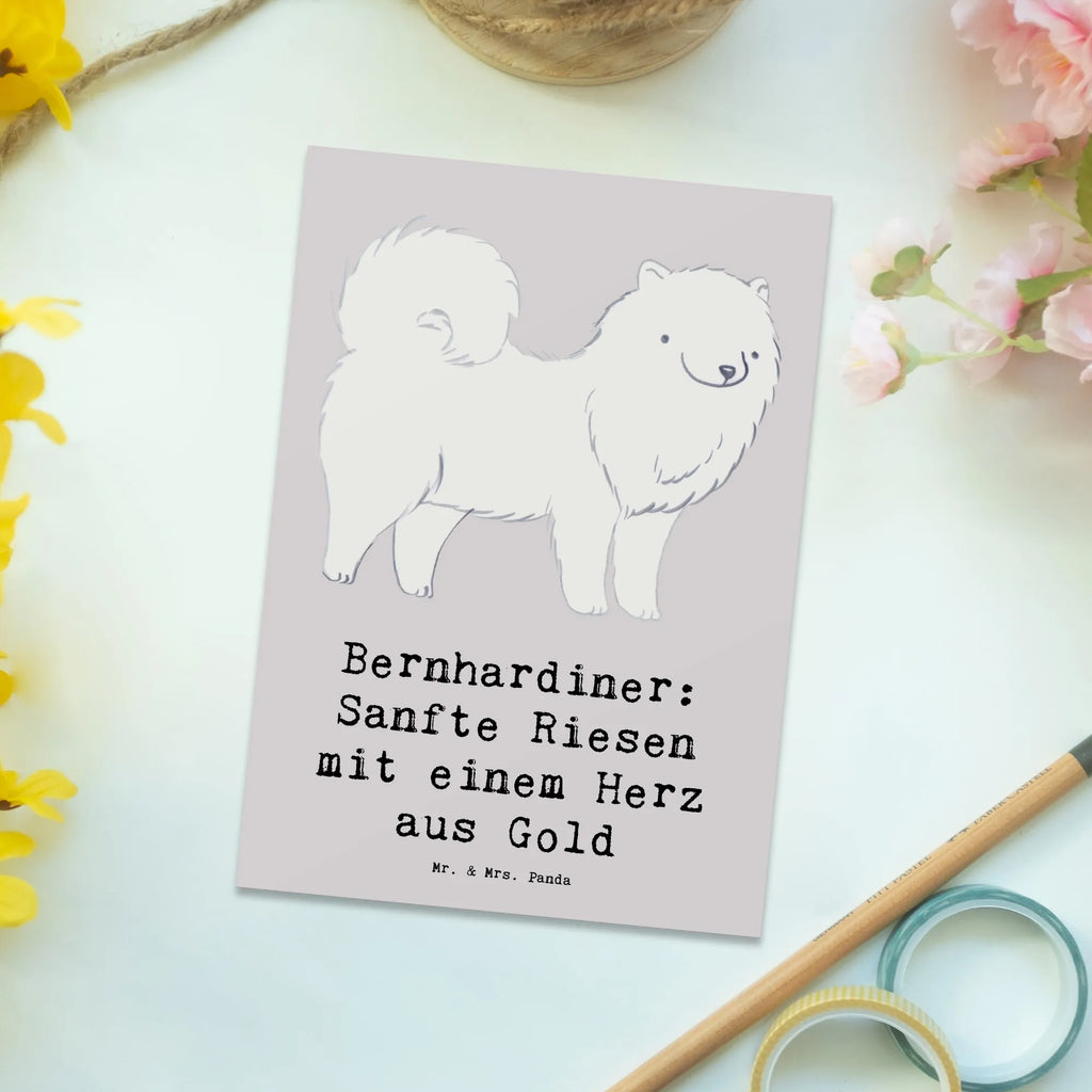 Postkarte Bernhardiner Herz Grußkarte, Dankeskarte, Karte, Einladungskarte, Postkarte, Ansichtskarten, Einladung Geburtstag, Einladungskarten Geburtstag, Ansichtskarte, Geschenkkarte, Einladung, Geburtstagskarte, Hund, Hunderasse, Rassehund, Hundebesitzer, Geschenk, Tierfreund, Schenken, Welpe