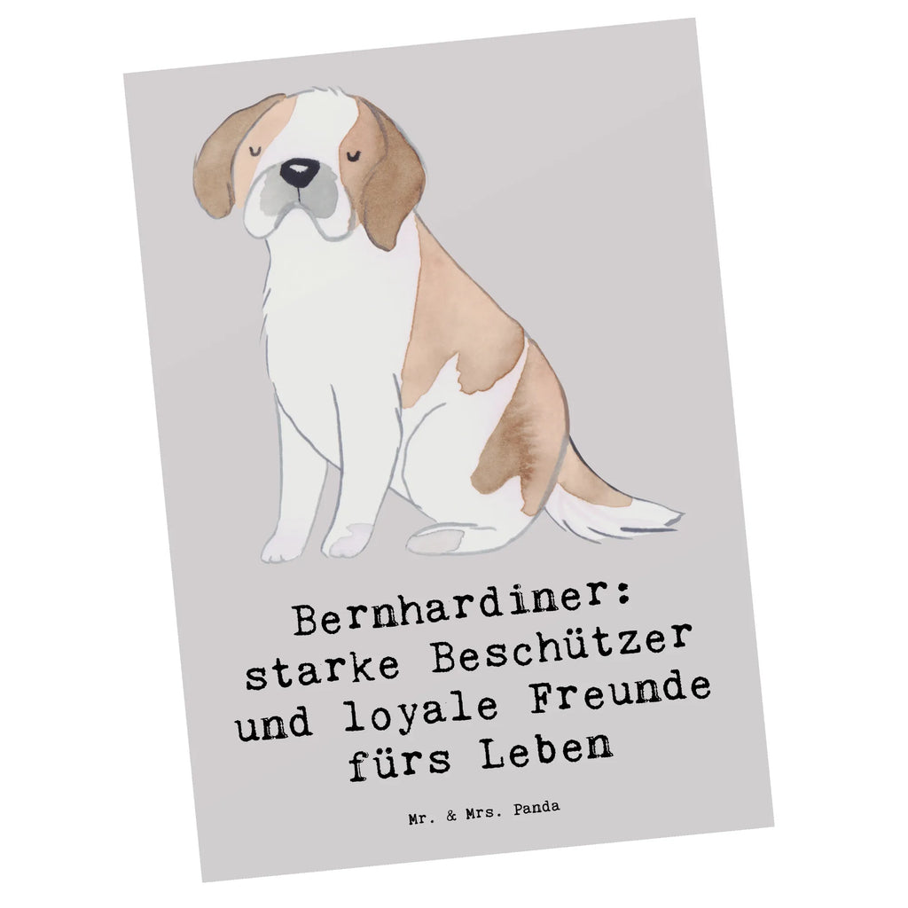 Postcard Bernhardiner: starke Beschützer und loyale Freunde fürs Leben Ansichtskarte, Postkarte, Karte, Einladungskarte, Einladung, Geschenkkarte, Geburtstagskarte, Grußkarte, Ansichtskarten, Einladungskarten Geburtstag, Einladung Geburtstag, Dankeskarte, Hund, Hunderasse, Rassehund, Hundebesitzer, Geschenk, Tierfreund, Schenken, Welpe