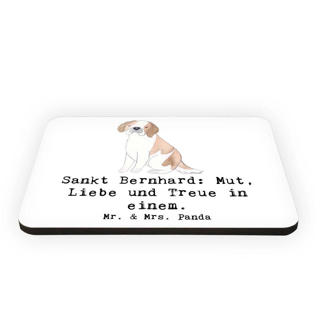 Magnet Sankt Bernhard: Mut, Liebe und Treue in einem. Pinnwandmagnet, Dekomagnet, Kühlschrankmagnet, Notiz Magnet, Kühlschrank Dekoration, Motivmagnete, Whiteboard Magnet, Souvenir Magnet, Hund, Hunderasse, Rassehund, Hundebesitzer, Geschenk, Tierfreund, Schenken, Welpe