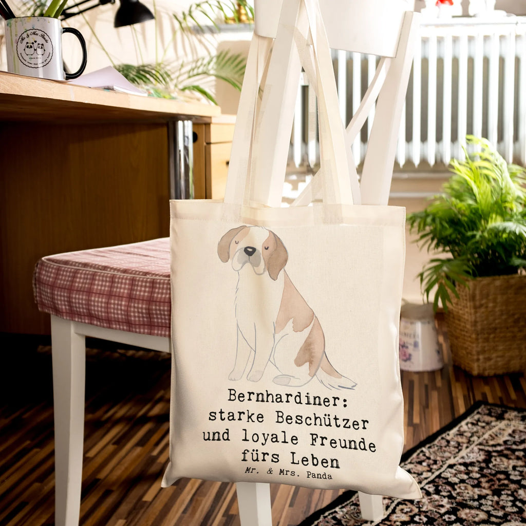 Tote bag Bernhardiner: starke Beschützer und loyale Freunde fürs Leben Stoffbeutel, Laptoptasche, Einkaufstasche, Beutel, Shopper, Tragetasche, Strandtasche, Umhängetasche, Beuteltasche, Stofftasche, Badetasche, Jutebeutel, Einkaufstüte, Tasche, Jutetasche, Schultertasche, Hund, Hunderasse, Rassehund, Hundebesitzer, Geschenk, Tierfreund, Schenken, Welpe