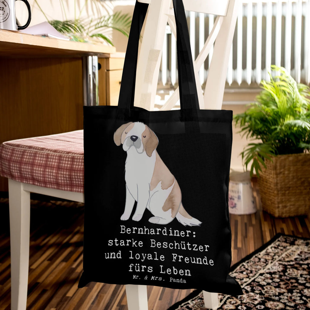 Tote bag Bernhardiner: starke Beschützer und loyale Freunde fürs Leben Stoffbeutel, Laptoptasche, Einkaufstasche, Beutel, Shopper, Tragetasche, Strandtasche, Umhängetasche, Beuteltasche, Stofftasche, Badetasche, Jutebeutel, Einkaufstüte, Tasche, Jutetasche, Schultertasche, Hund, Hunderasse, Rassehund, Hundebesitzer, Geschenk, Tierfreund, Schenken, Welpe