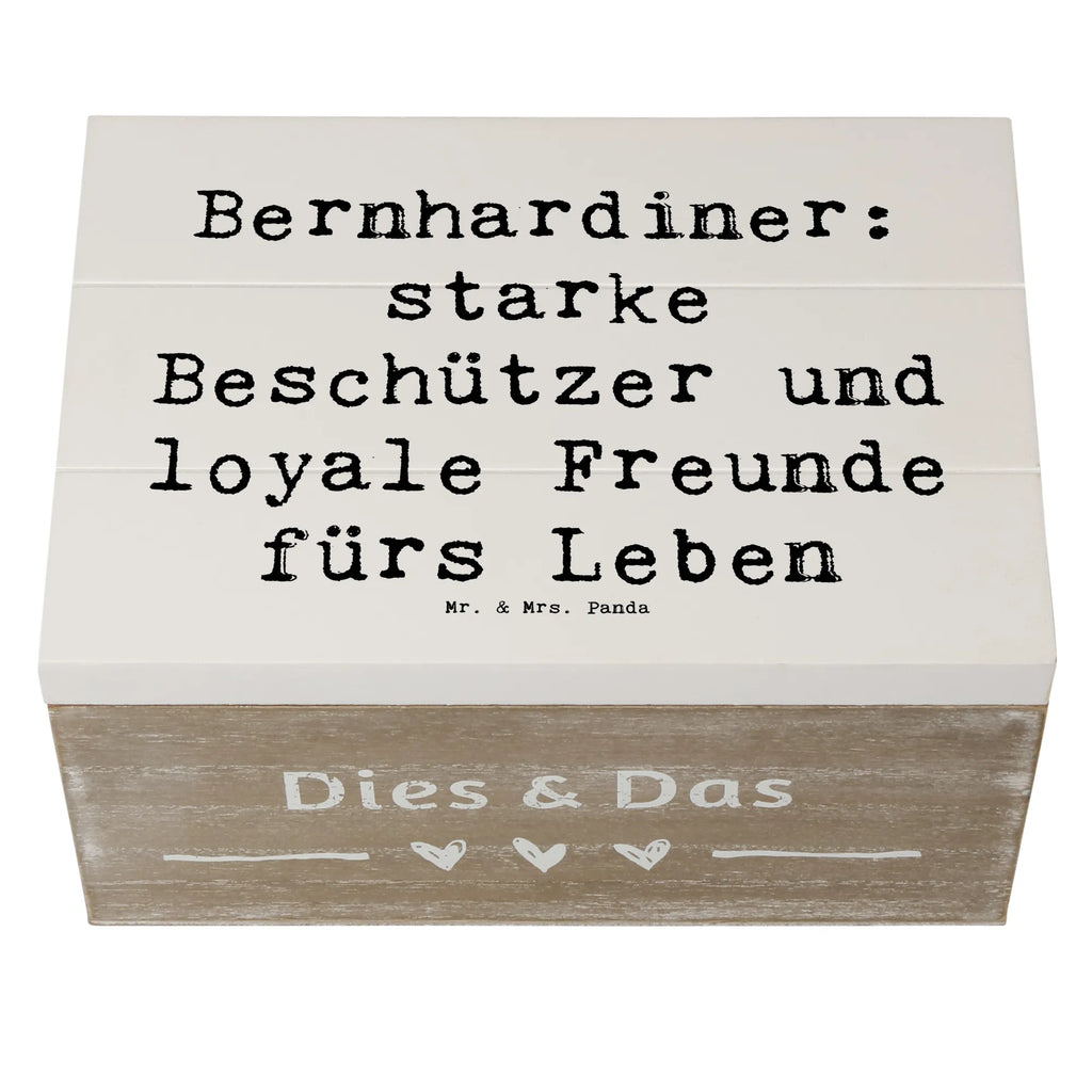 Holzkiste Spruch Bernhardiner Treue Dekokiste, XXL, Geschenkdose, Schatulle, Holzkiste, Aufbewahrungsbox, Kiste, Geschenkbox, Truhe, Erinnerungskiste, Schatzkiste, Erinnerungsbox, Hund, Hunderasse, Rassehund, Hundebesitzer, Geschenk, Tierfreund, Schenken, Welpe