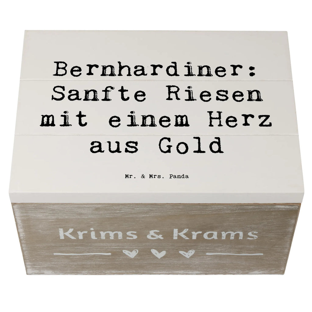 Holzkiste Spruch Bernhardiner Herz Holzkiste, Schatzkiste, Aufbewahrungsbox, Dekokiste, Geschenkdose, Erinnerungskiste, Geschenkbox, Kiste, Erinnerungsbox, Schatulle, XXL, Truhe, Hund, Hunderasse, Rassehund, Hundebesitzer, Geschenk, Tierfreund, Schenken, Welpe