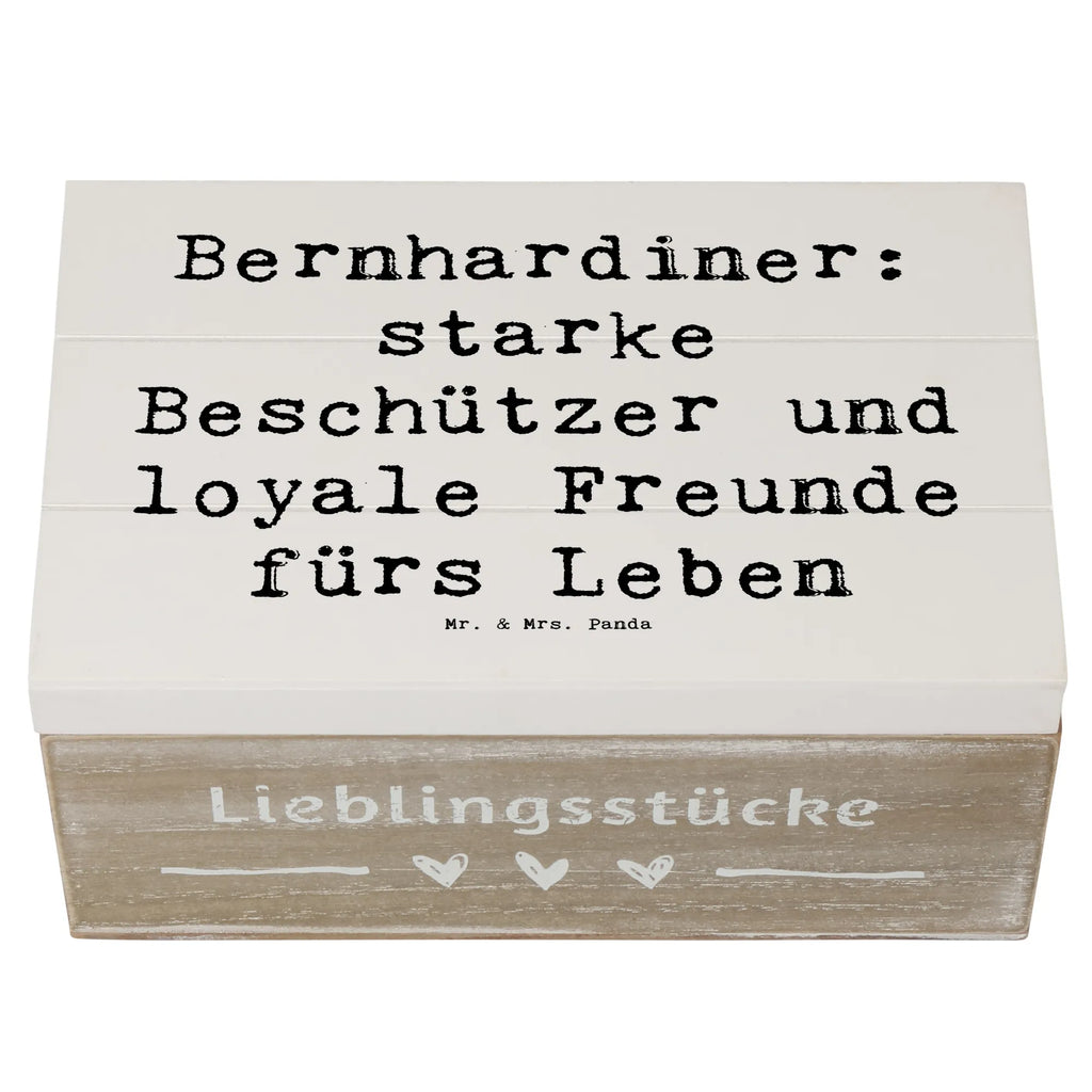 Holzkiste Spruch Bernhardiner Treue Dekokiste, XXL, Geschenkdose, Schatulle, Holzkiste, Aufbewahrungsbox, Kiste, Geschenkbox, Truhe, Erinnerungskiste, Schatzkiste, Erinnerungsbox, Hund, Hunderasse, Rassehund, Hundebesitzer, Geschenk, Tierfreund, Schenken, Welpe