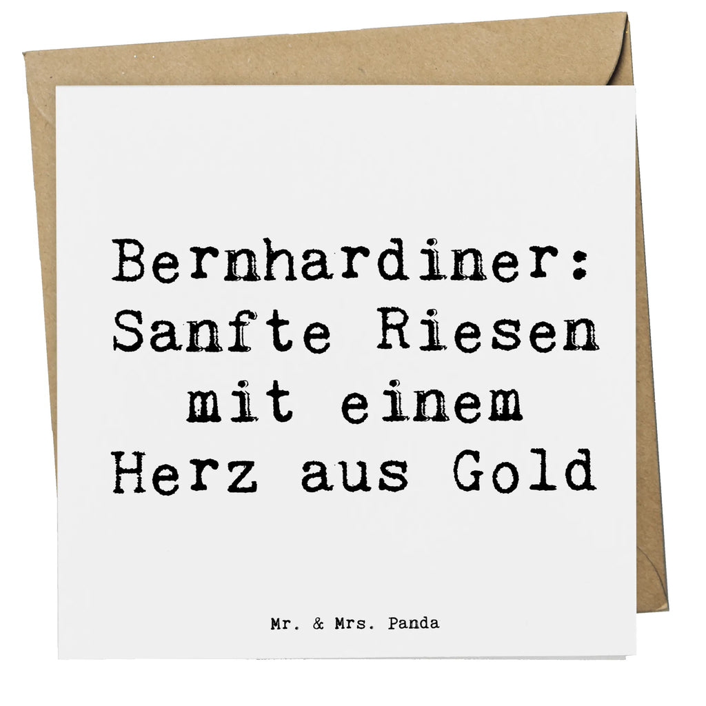 Deluxe Karte Spruch Bernhardiner Herz Glückwunschkarte, Geburtstagskarte, Karte, Grußkarte, Hochzeitskarte, Hochwertige Grußkarte, Klappkarte, Hochwertige Klappkarte, Einladungskarte, Hund, Hunderasse, Rassehund, Hundebesitzer, Geschenk, Tierfreund, Schenken, Welpe